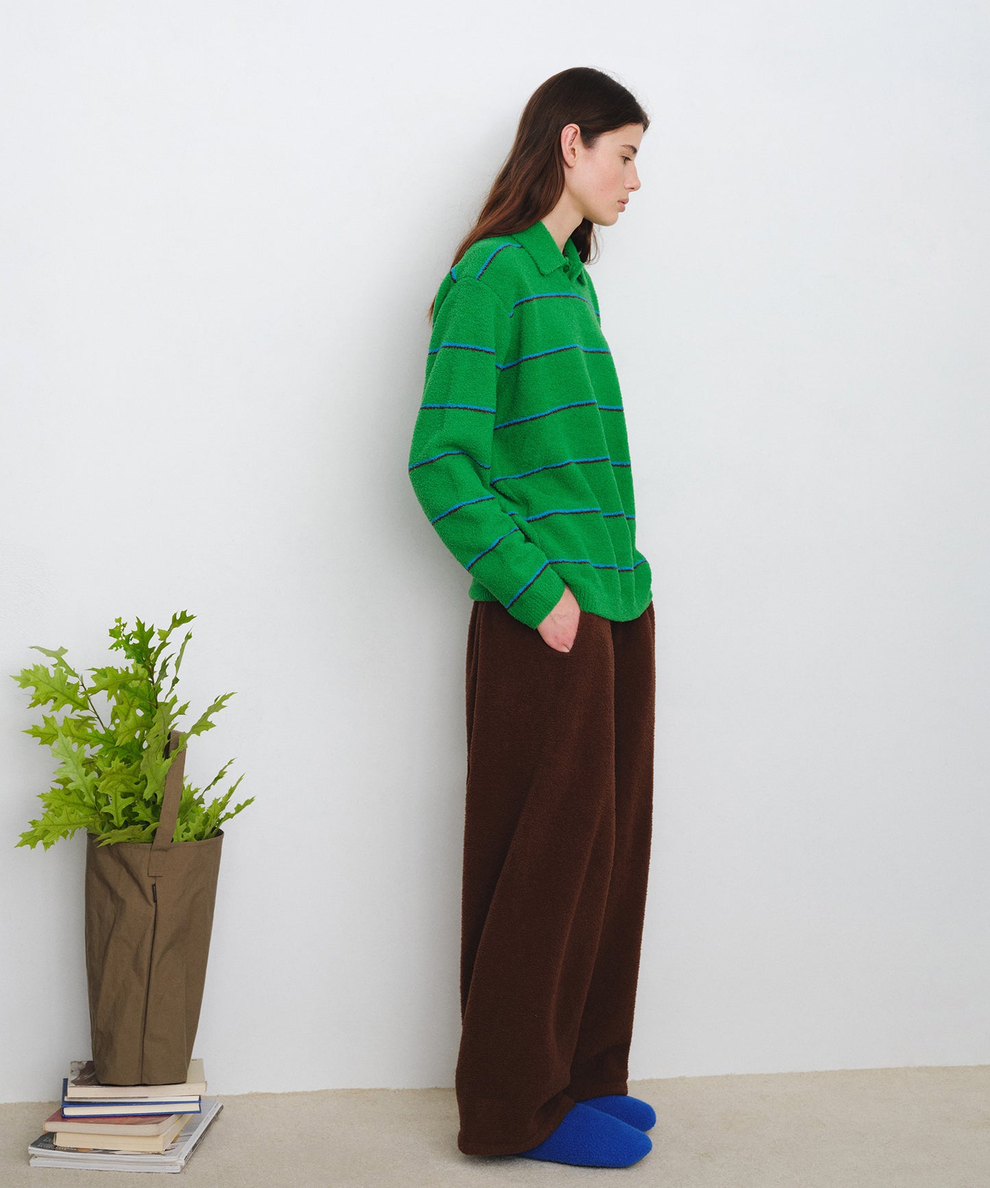 HOME Soft Stretch Chenille Pullover