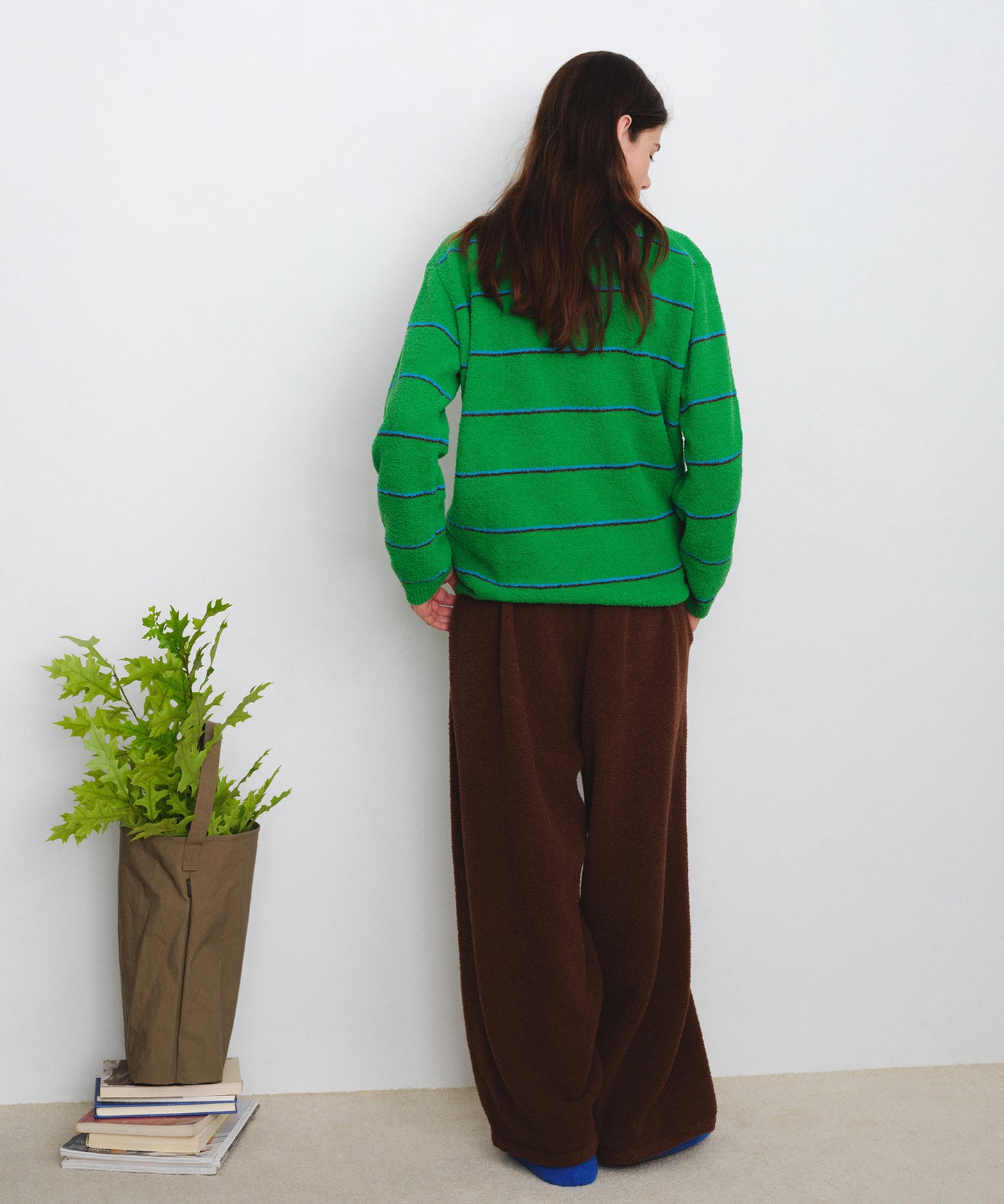 HOME Soft Stretch Chenille Pullover