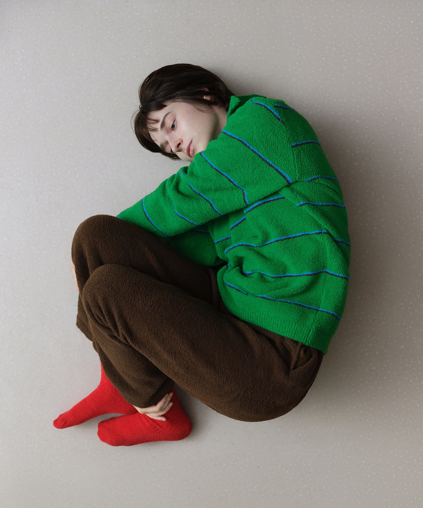 HOME Soft Stretch Chenille Pullover