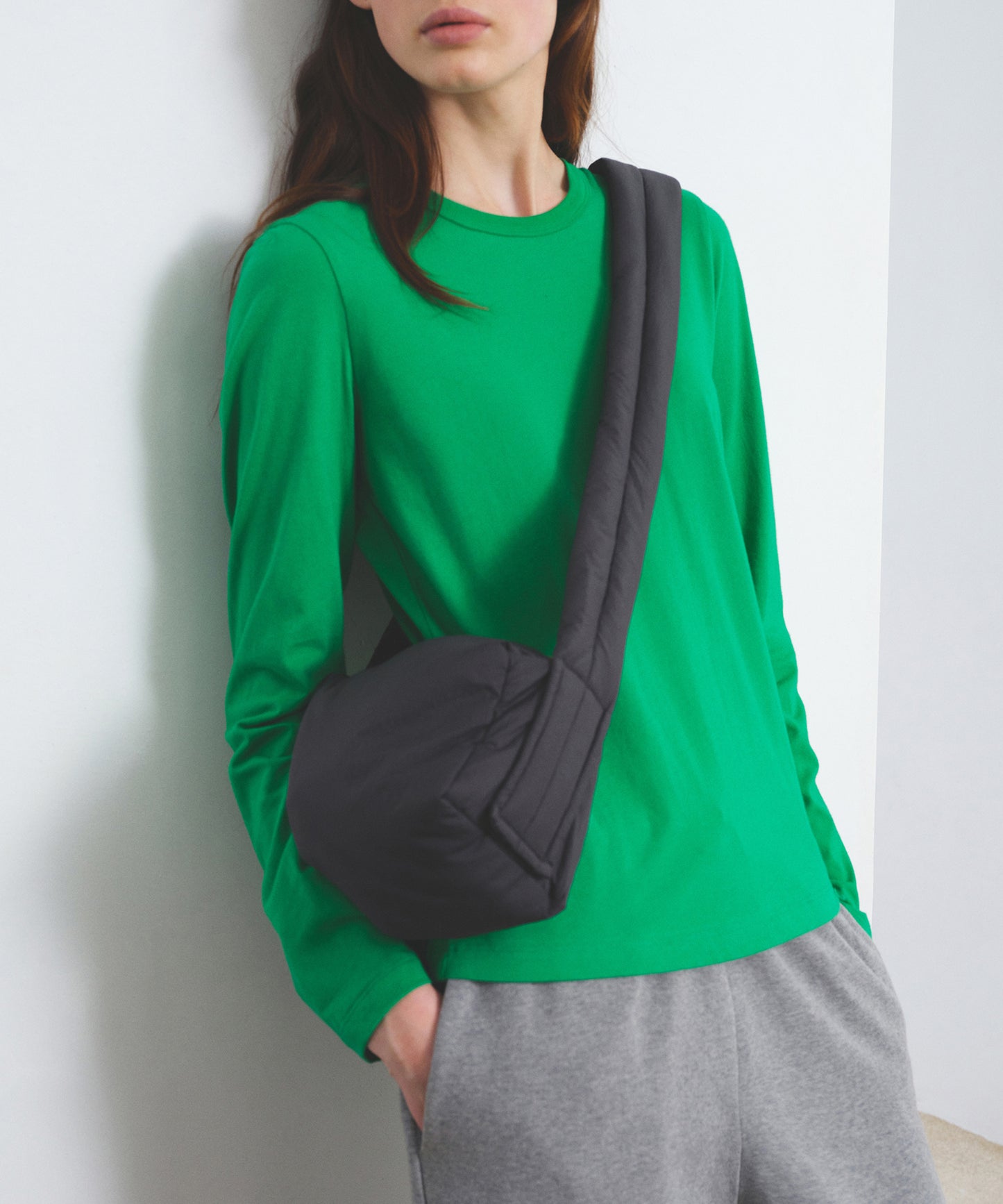 HOME Quilted Shoulder Bag