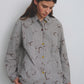 HOME Animal Check Fleece Shirt