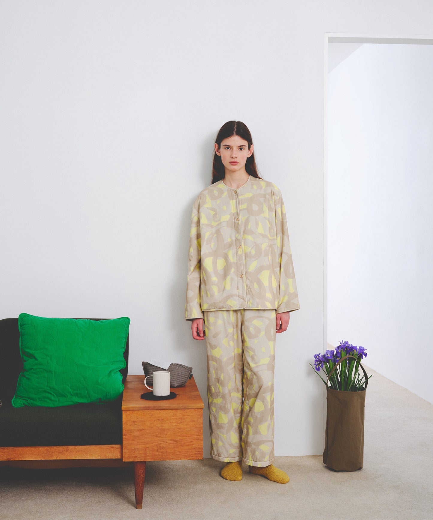 HOME Lined Corduroy Fleece Shirt