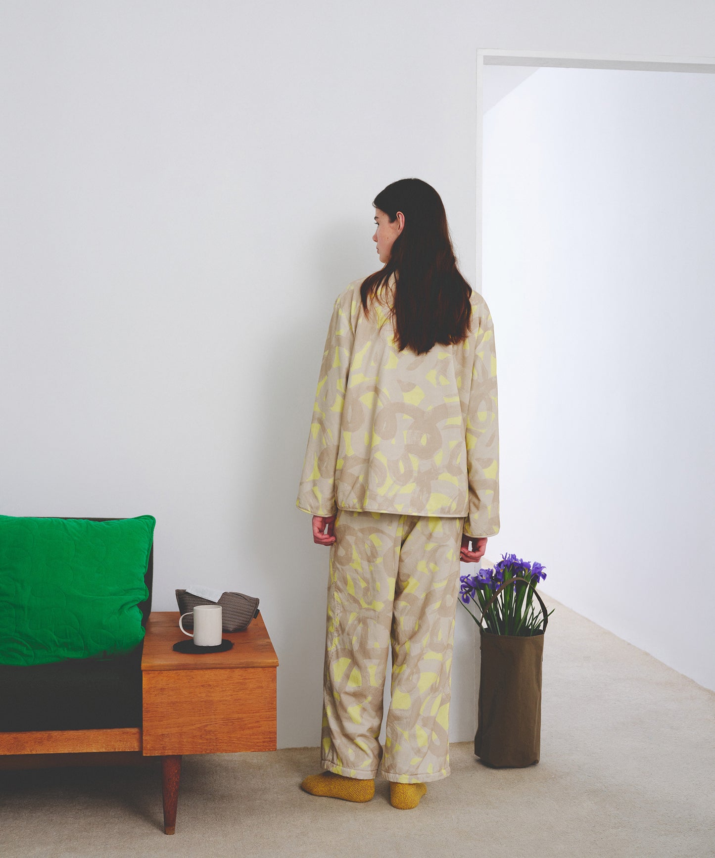 HOME Lined Corduroy Fleece Shirt