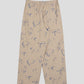 HOME Animal Check Fleece Pants