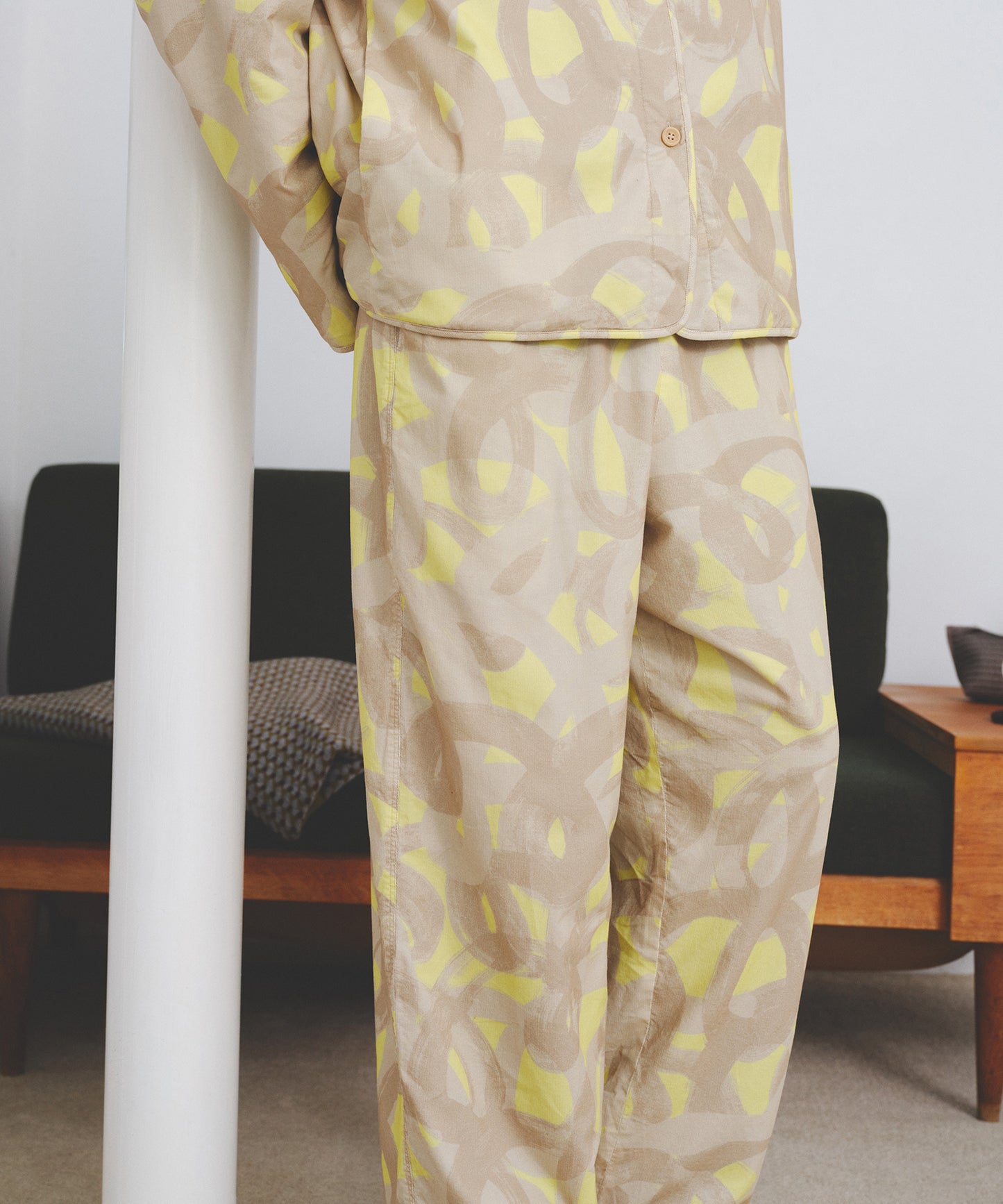 HOME Lined Corduroy Boa Pants