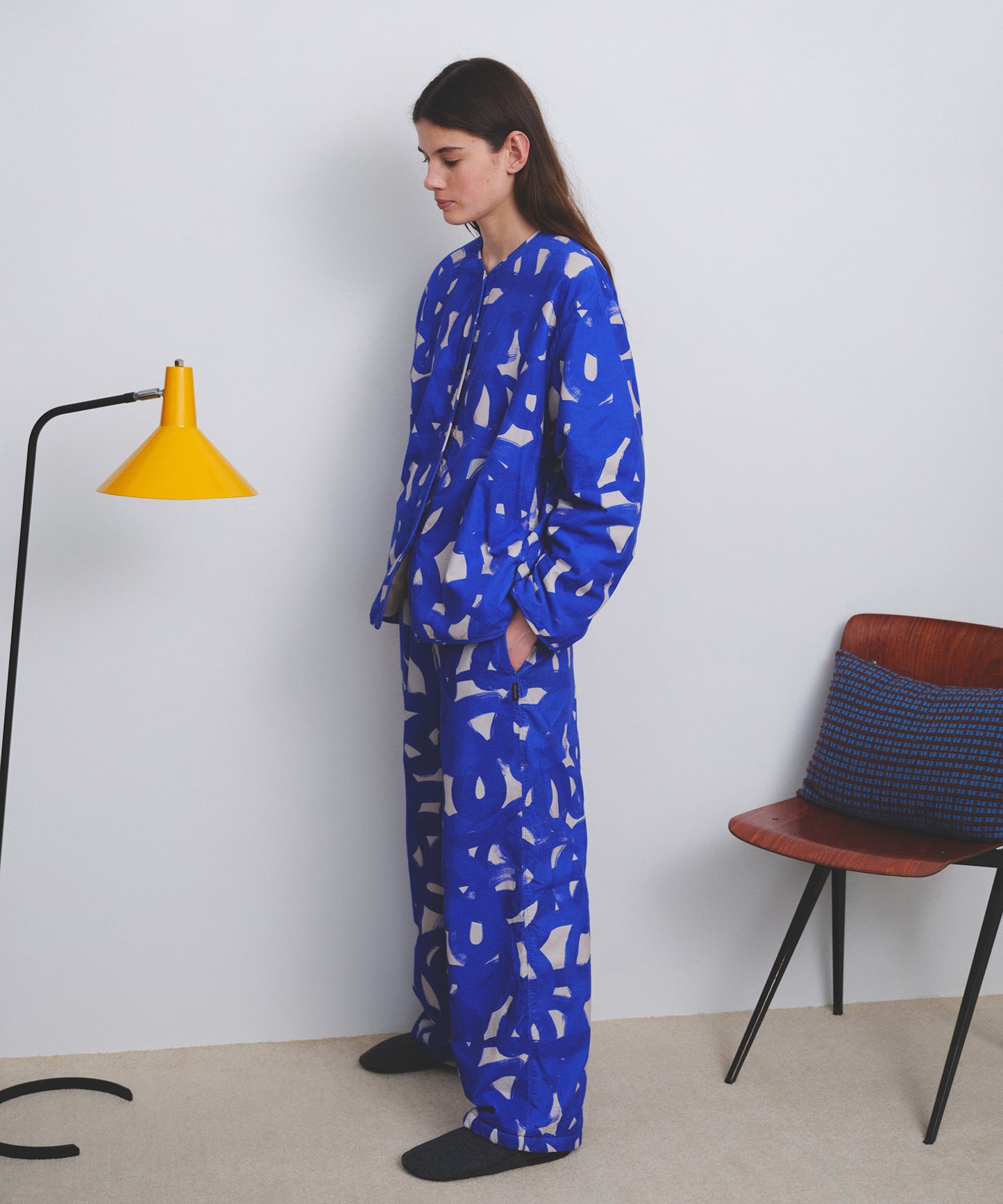 HOME Lined Corduroy Boa Pants