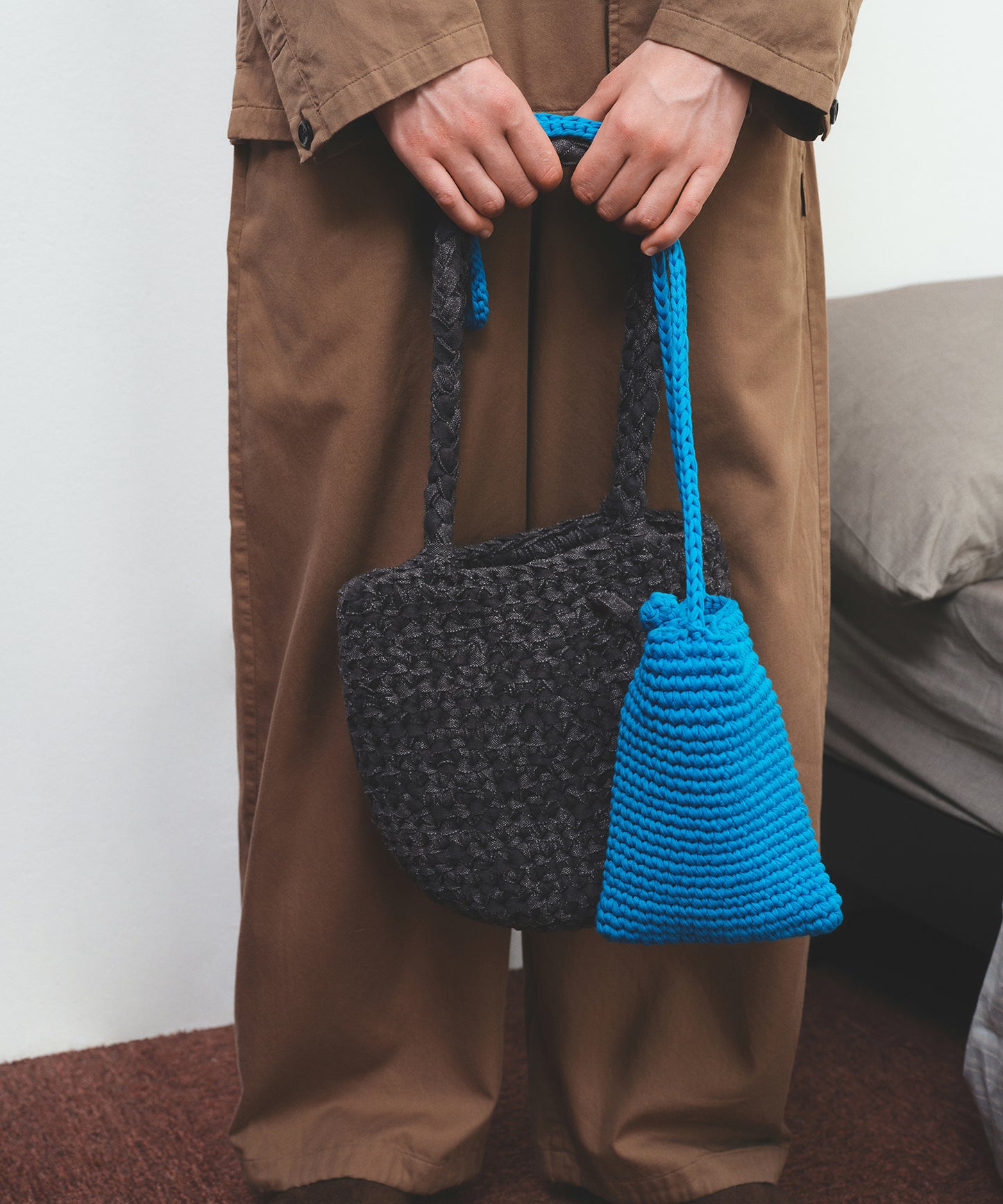 HOME Structured Knit Tote