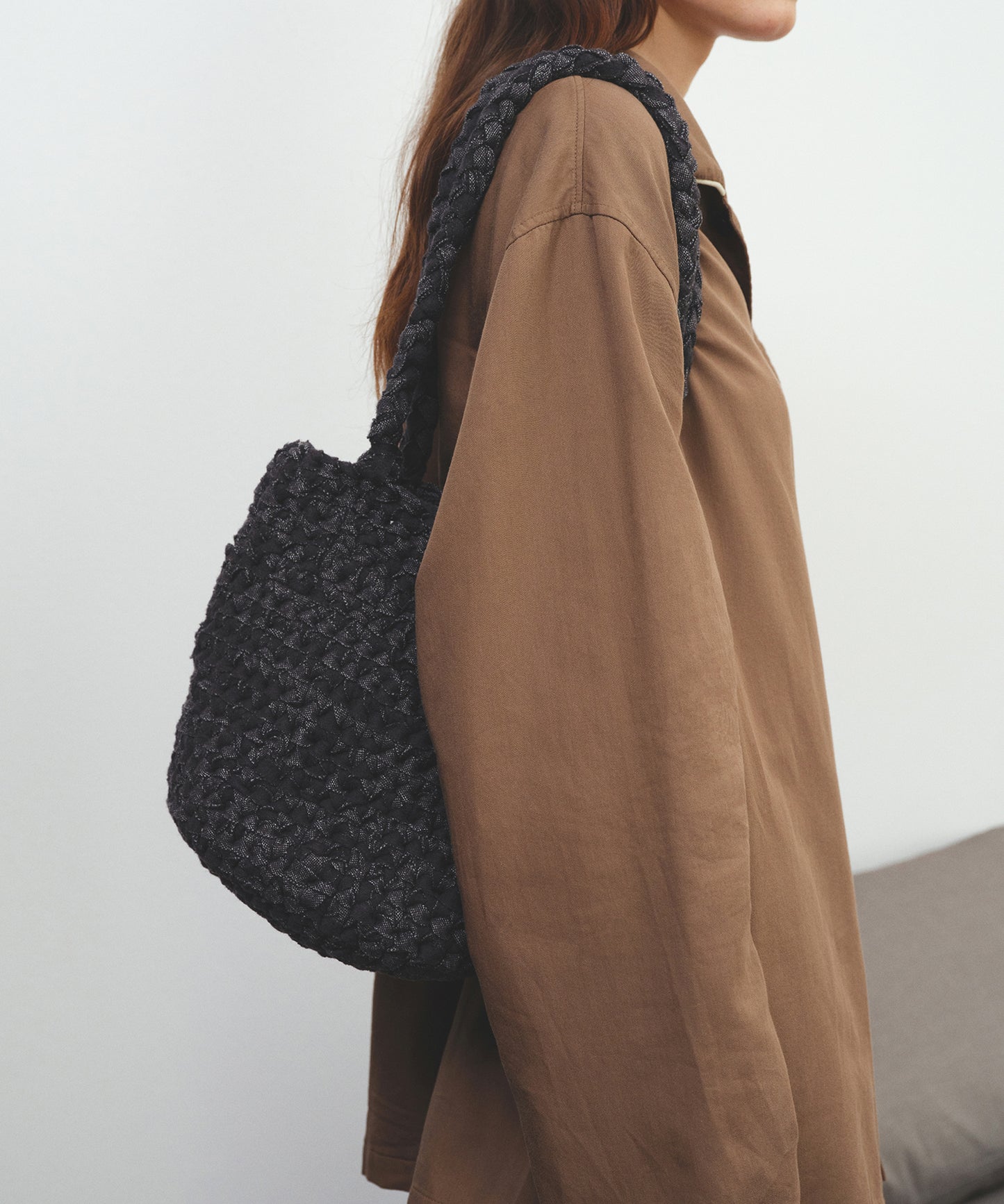 HOME Structured Knit Tote