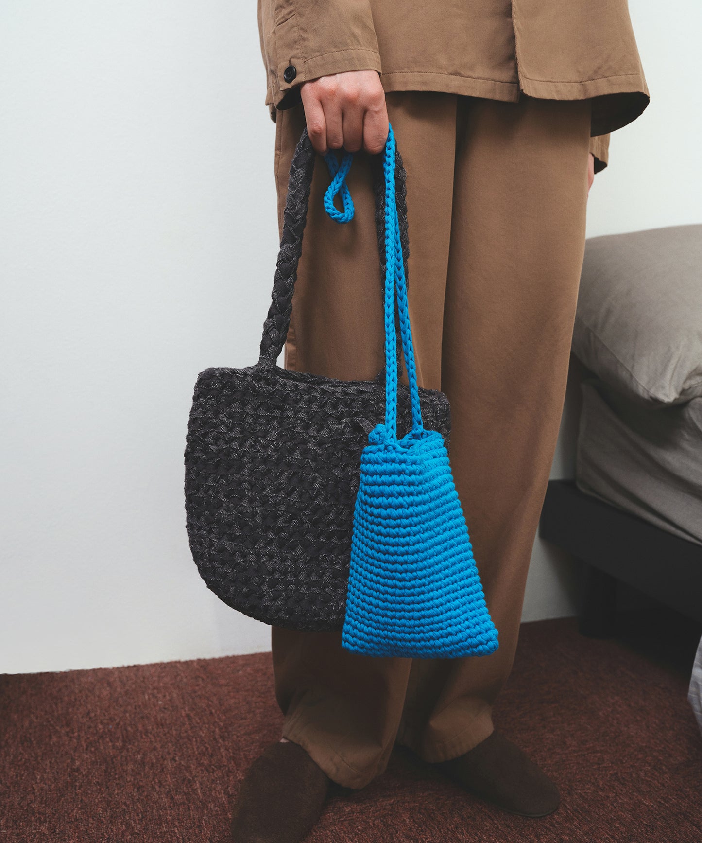 HOME Structured Knit Tote