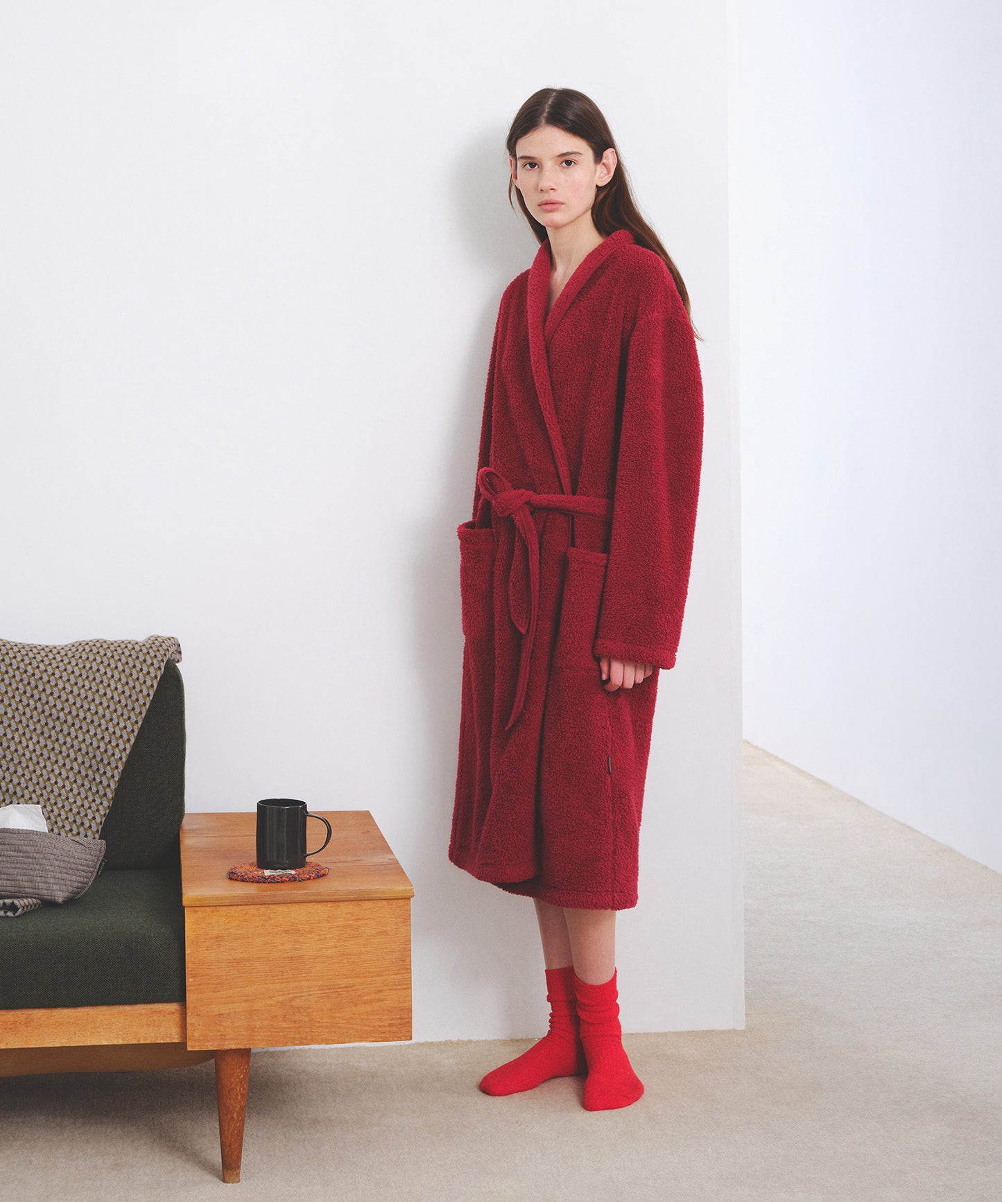 HOME Oversized Fleece Blanket Robe