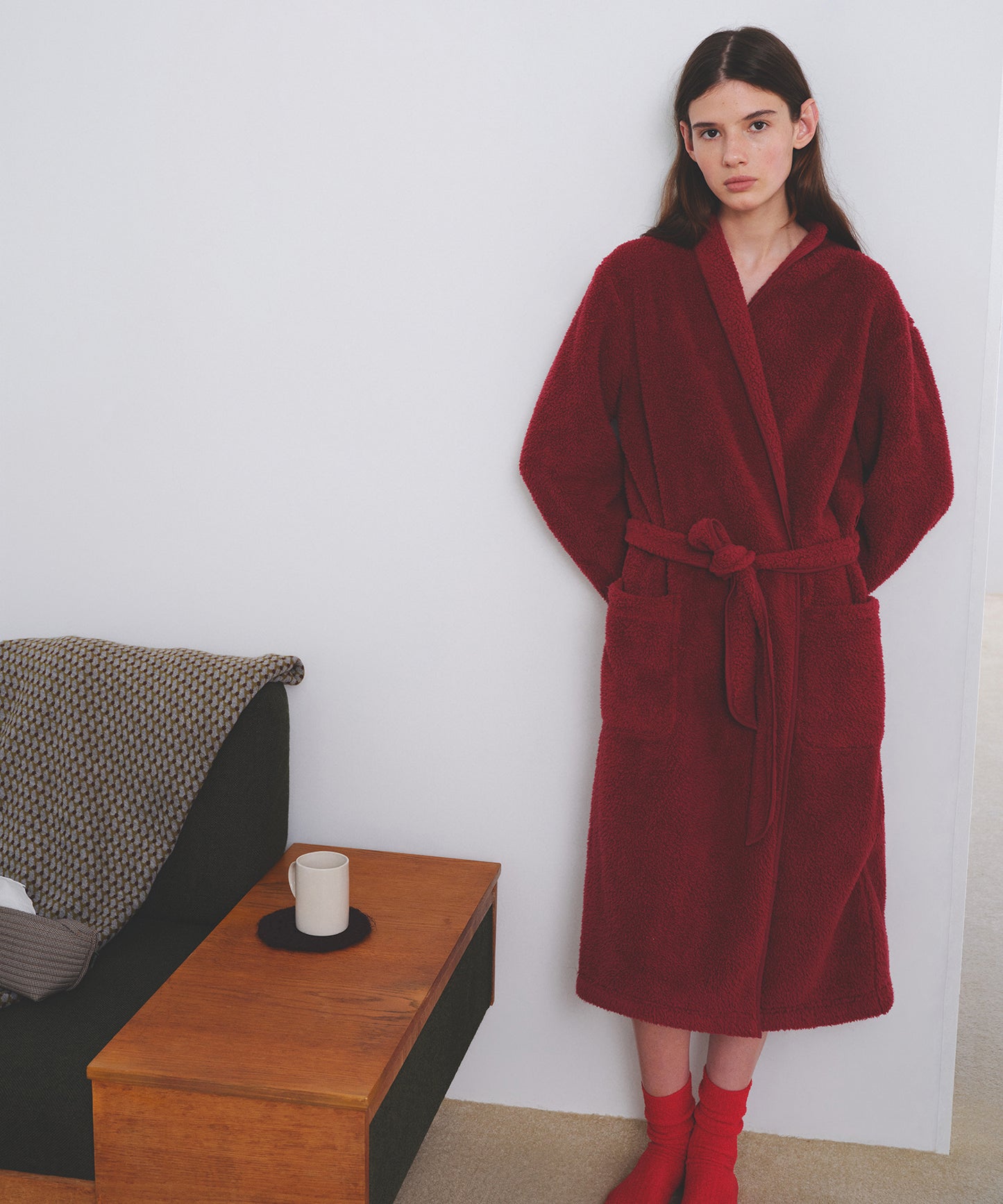 HOME Oversized Fleece Blanket Robe