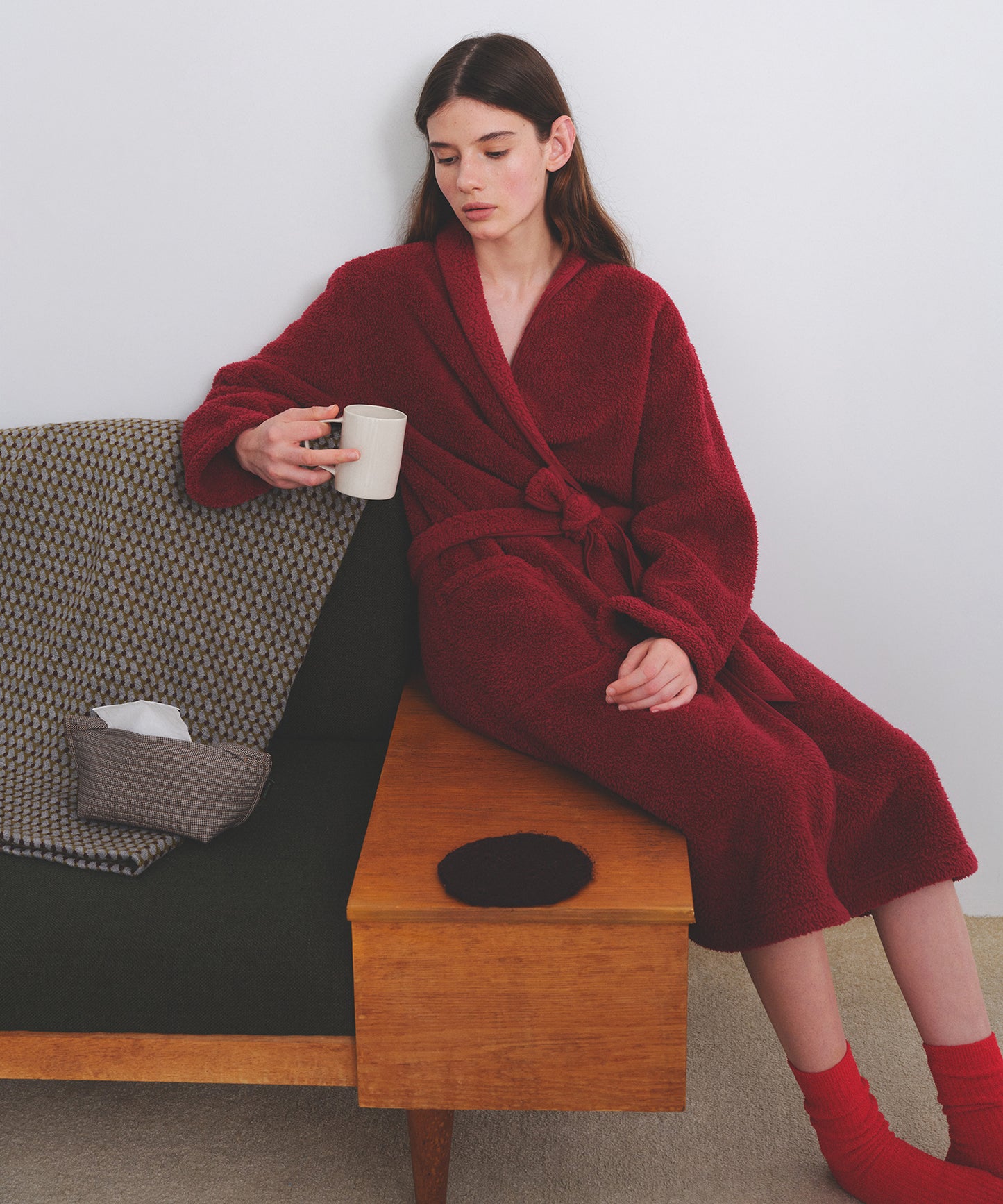 HOME Oversized Fleece Blanket Robe