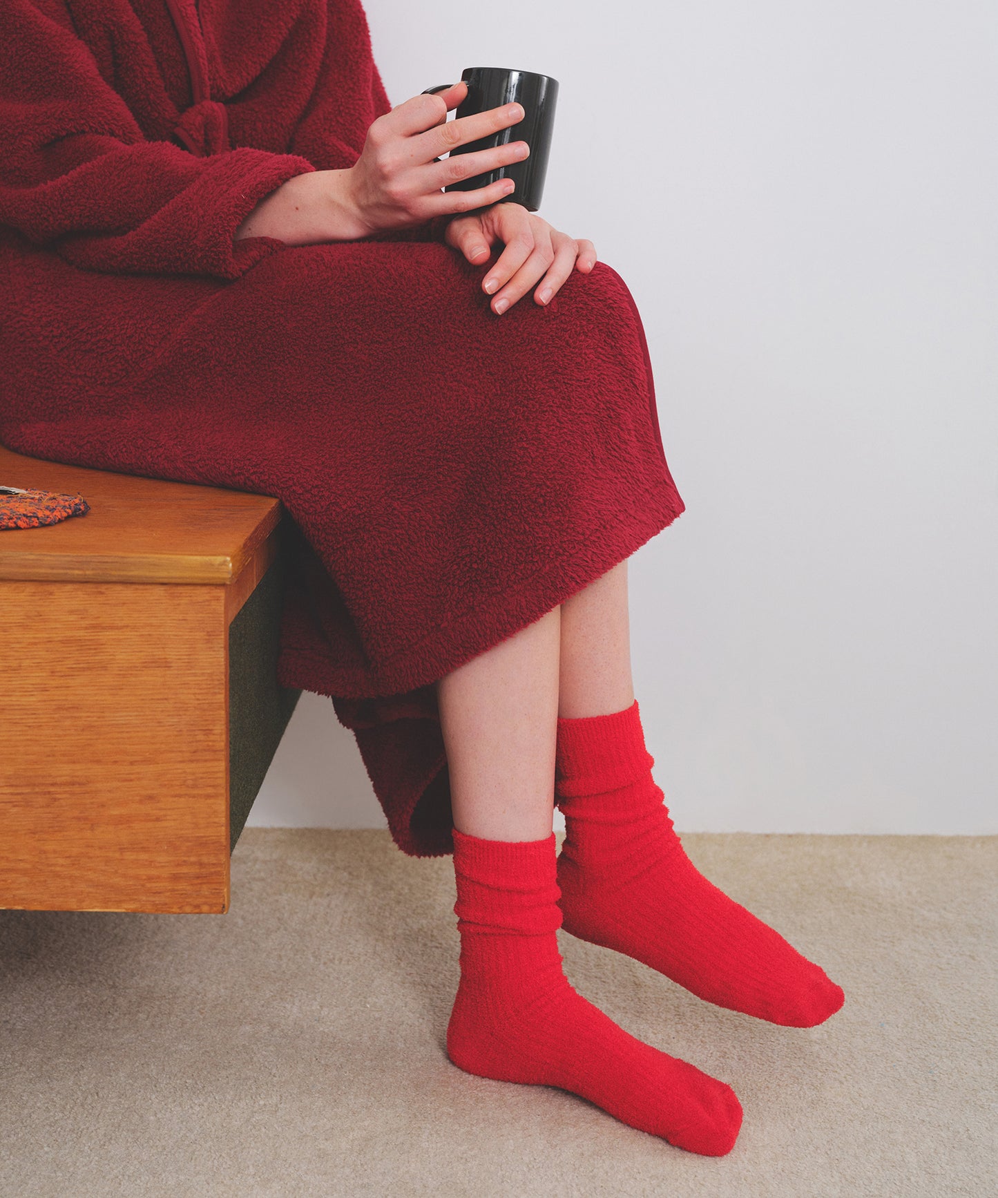 HOME Two-pack Cozy Chenille Socks