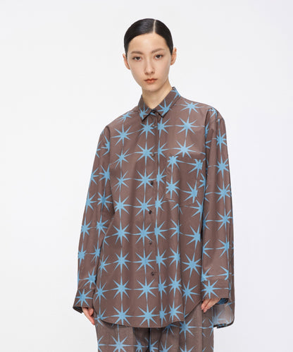 Enlarge Octagram Cotton Shirt