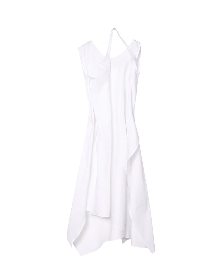 Deconstructed Statement Cotton Dress