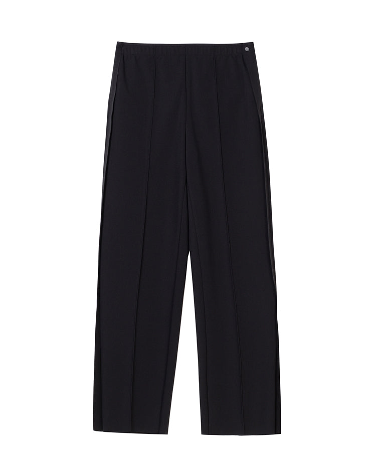 Structure-line Stretch-nylon Trousers