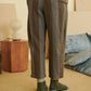 HOME  Loose and Neat Drawstring Cotton Pants
