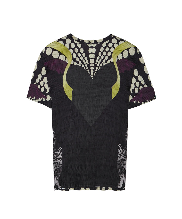 Twisted Phoenix Bird Pop Print Shirt