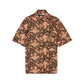 Art Lotus-print Cotton Shirt