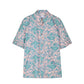 Art Lotus-print Cotton Shirt