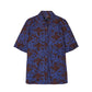 Art Lotus-print Cotton Shirt