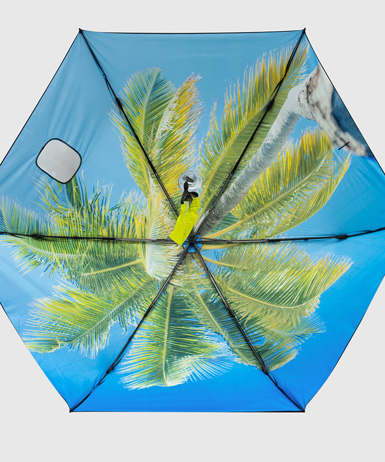 HOME LOB Forest-print Folding Umbrella