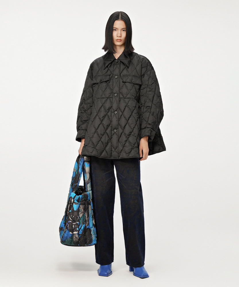 Quilted Polyester Shell Down Jacket