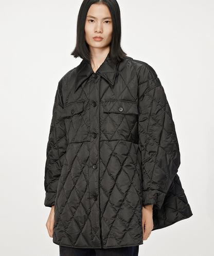 Quilted Polyester Shell Down Jacket