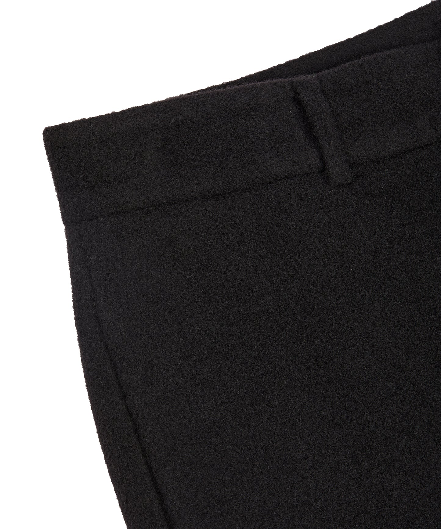 Minimalist  Structured Wool-blend Shorts