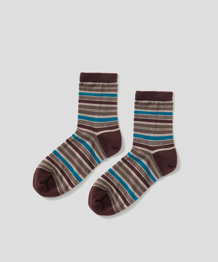 HOME 2-pack Pinstriped Cotton-blend Socks