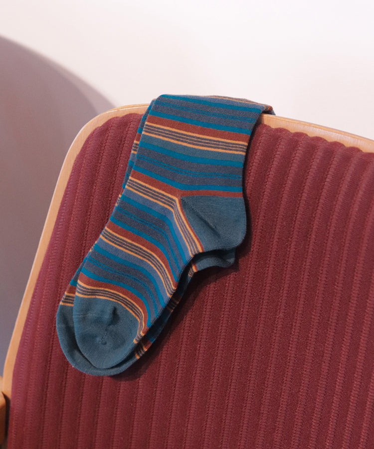 HOME 2-pack Pinstriped Cotton-blend Socks
