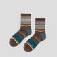 HOME 2-pack Vintage Striped Cotton-blend Socks