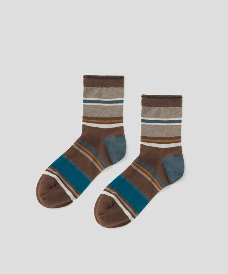 HOME 2-pack Vintage Striped Cotton-blend Socks