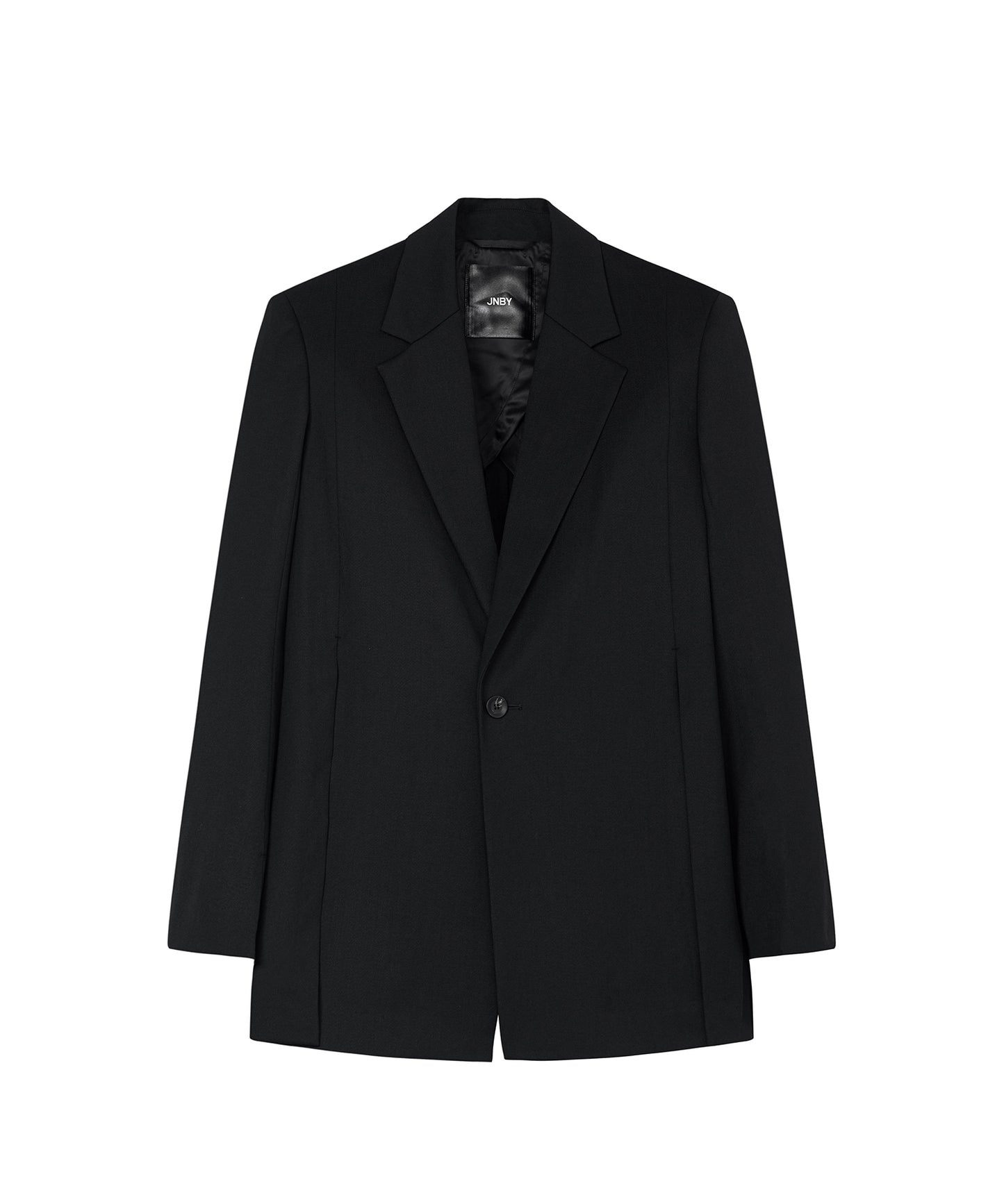 Stylish Slit Wool-blend Jacket