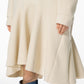 Flared-hem Cotton-blend Dress