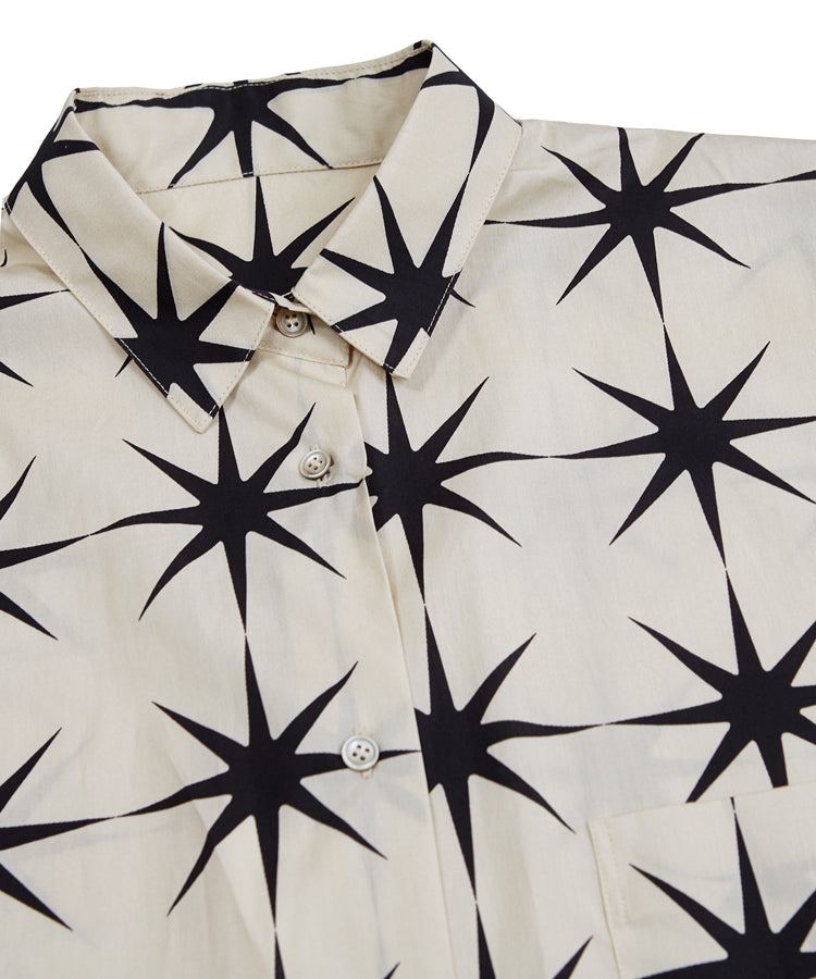 Enlarge Octagram Cotton Shirt