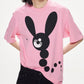 Bubble Rabbit Loose-fit Cotton T-shirt