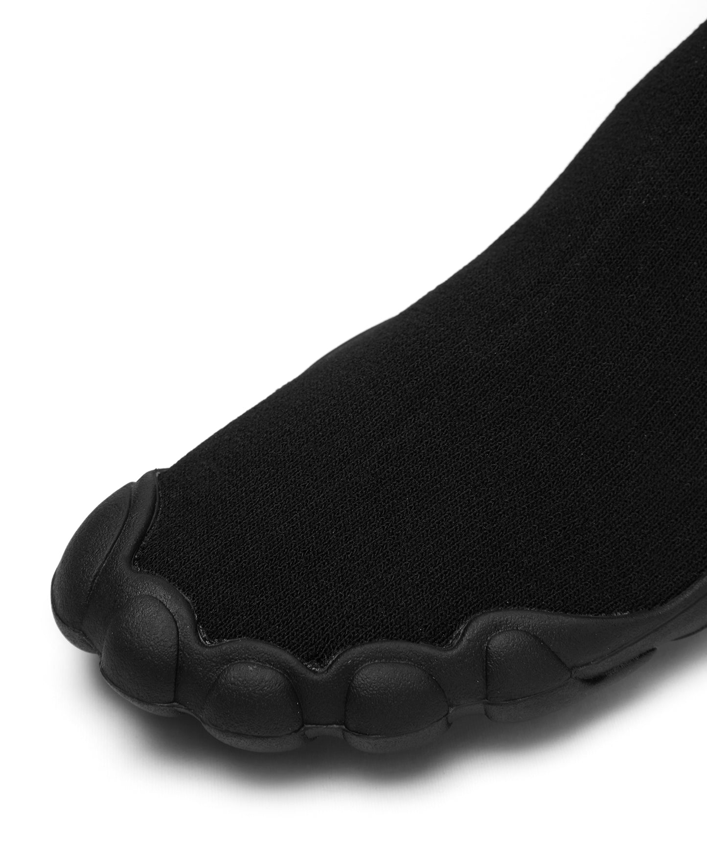 Five-toe Knit Sock Long Boots