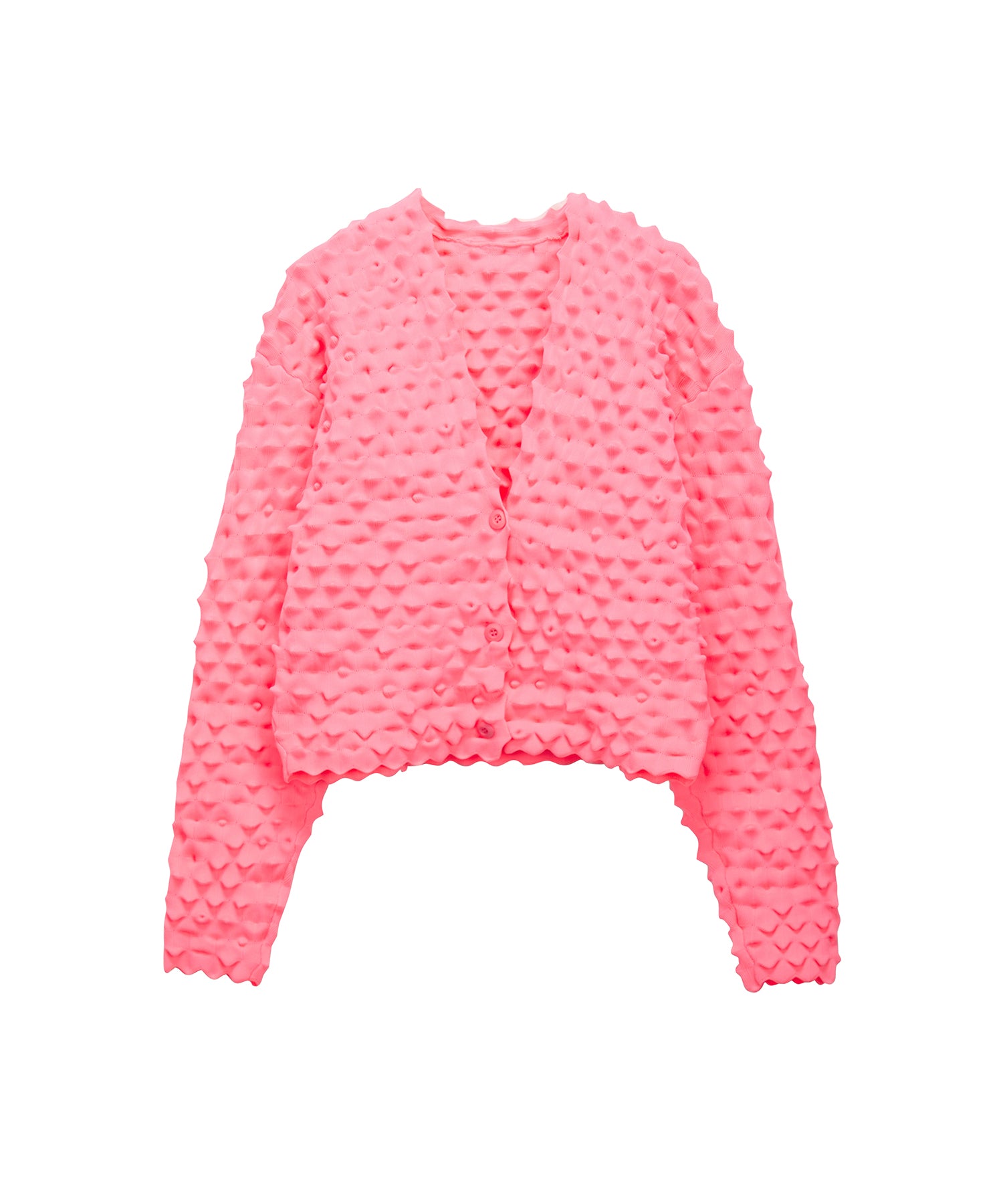 Micro 3D Polyester Cardigan – JNBY ONLINE STORE