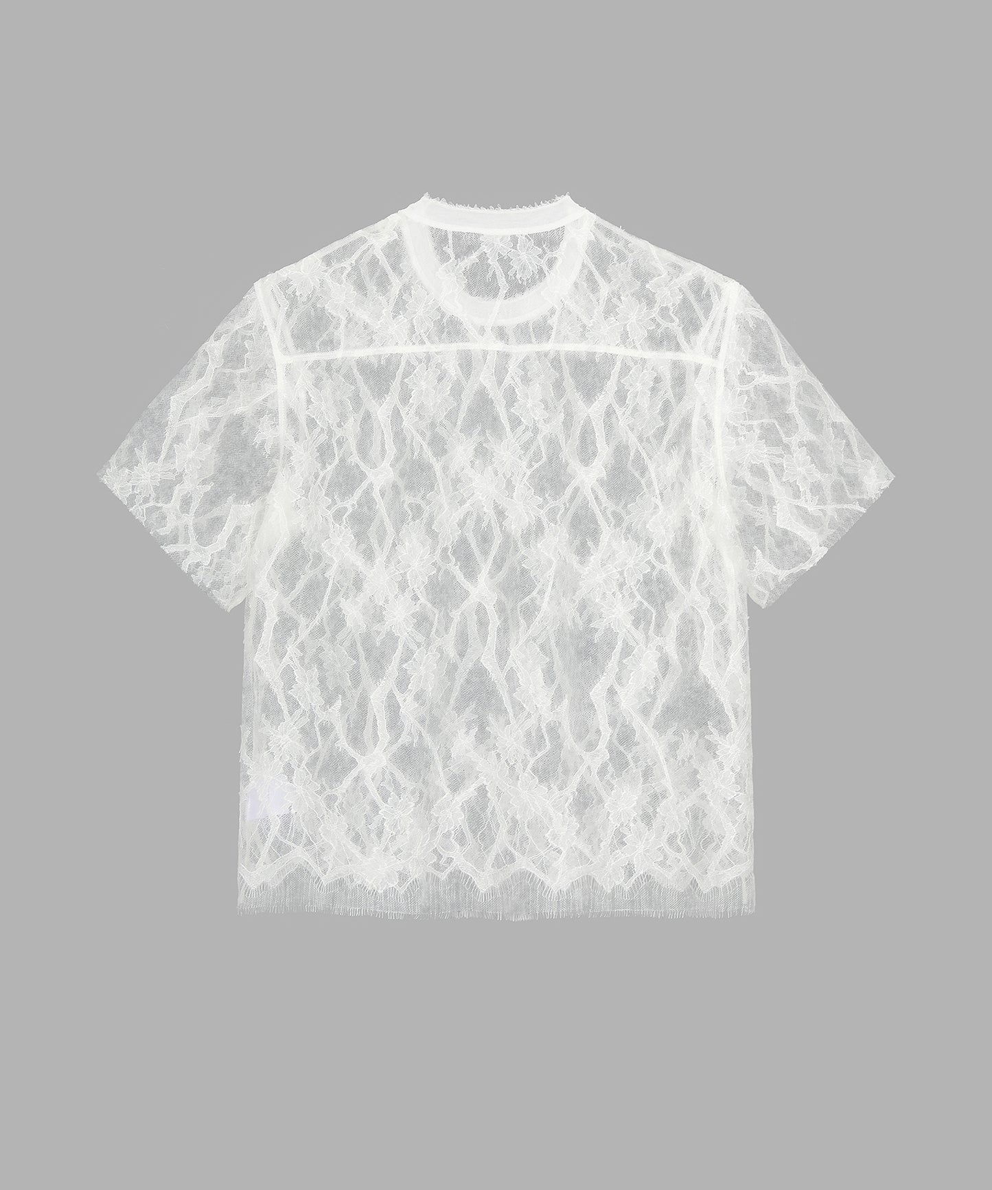 Plum Blossom Lace T-shirt