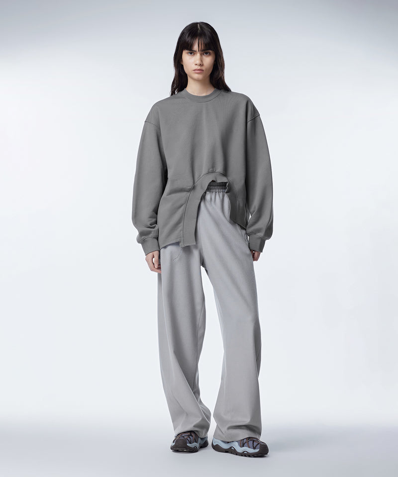 Sporty Curved-hem Sweatshirt – JNBY ONLINE STORE