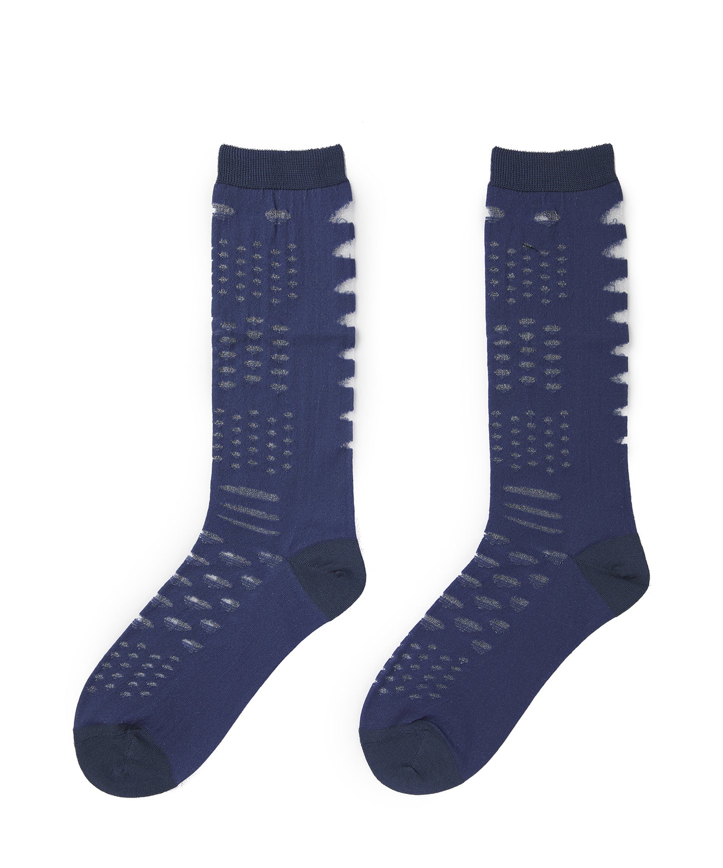 Sheer Geometric Socks