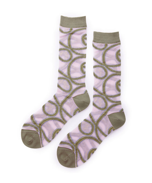 Art-pattern Nylon Socks