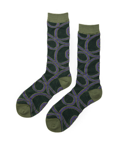 Art-pattern Nylon Socks