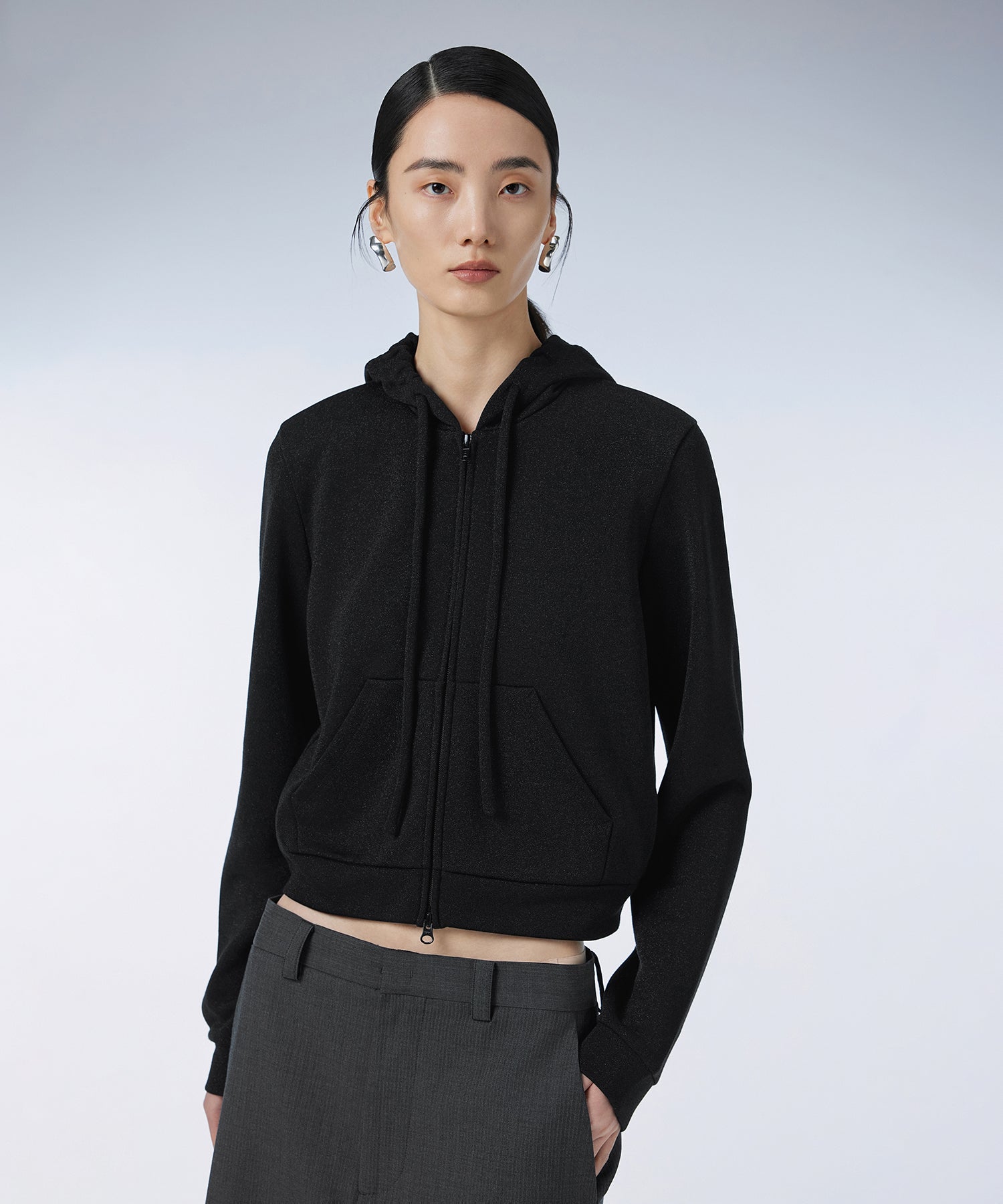 Miao Silver Threds Hoodie – JNBY ONLINE STORE 