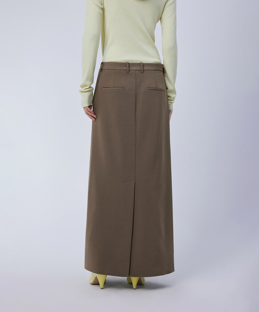 Stylish Back-slit Maxi Pencil Skirt
