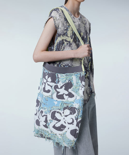 Floral-jacquard Shoulder Bag
