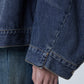 Deconstructed Raw-edge Denim Jacket