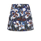 Abstract Graffiti Floral Workwear Skirt