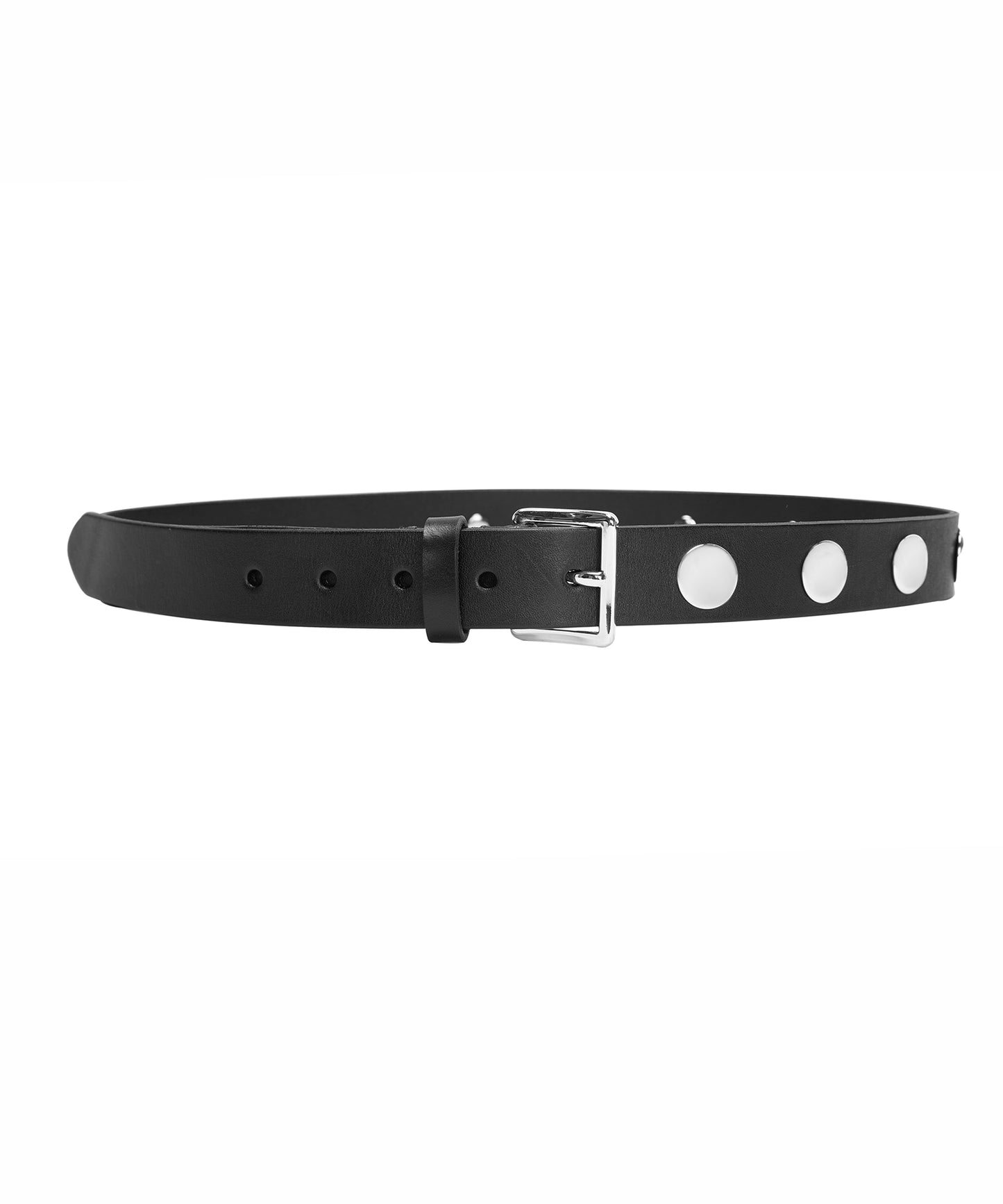Sophisticated Studded leather Belt